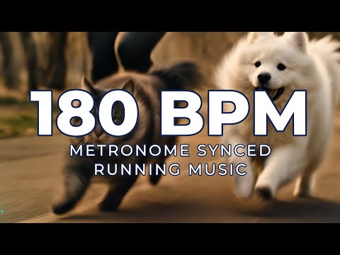 180 BPM Running Music | 1 Hour | Metronome Synced | Rock, Punk, EDM | Workout Motivation