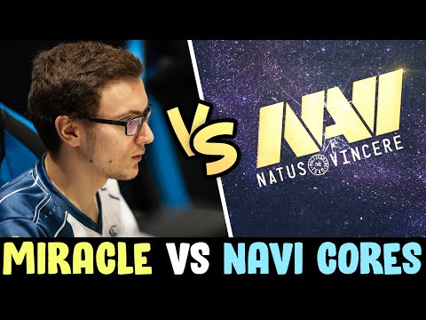Miracle vs NaVi Cores — picked his BEST carry this patch