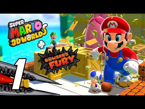 Super Mario 3D World - Gameplay Walkthrough Part 1 (Nintendo Switch)