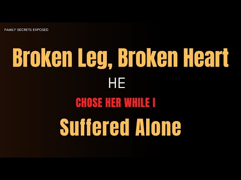 Broken Leg, Broken Heart: He Chose Her While I Suffered Alone