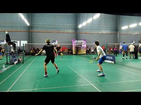 Badminton SF LSJ 3 Men's Double Open - Lau Yi Sheng / Lee Yi Bo Vs Chin Chuan Jue / Tan Ken Yew