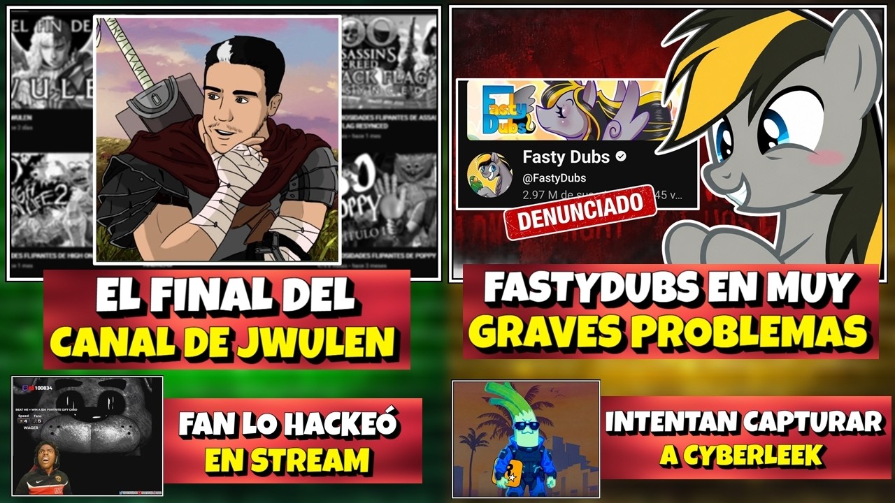 EL FINAL DEL CANAL DE JWULEN | FASTYDUBS EN MUY GRAVES PROBLEMAS | HACKEAN A SPEED EN STREAM
