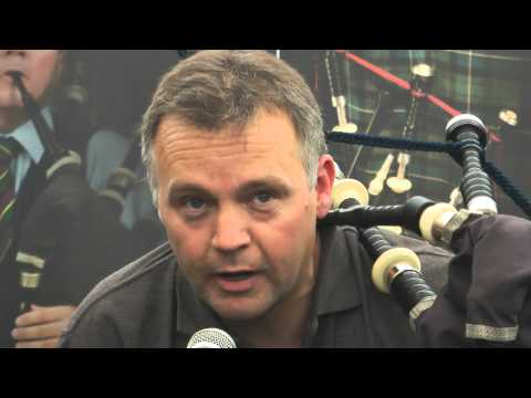 Piping Live 2015 - Stuart Liddell plays his new Duncan MacRae Pipes