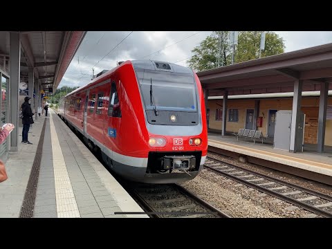 Mitfahrt in der Br 612 von Geltendorf nach München Hbf mit max. 140 km/h