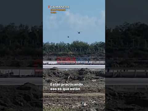 🚁 Helicópteros de la Base de EE.UU. sobrevuelan garitas cubanas en Caimanera