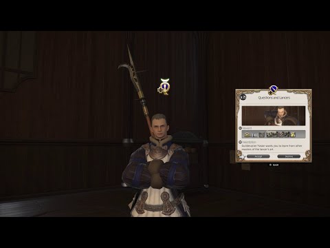 FFXIV Lancer Class Quest: Questions and Lancers