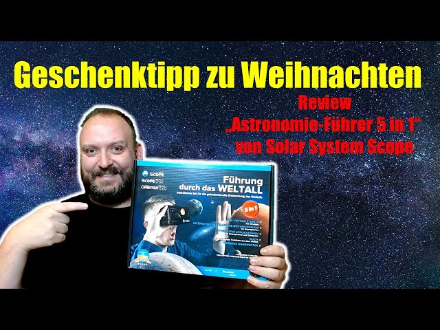 Video teaser for "Astronomie-Führer 5 in 1" von Solar System Scope | Review | Literatur und Software | Geschenktipp