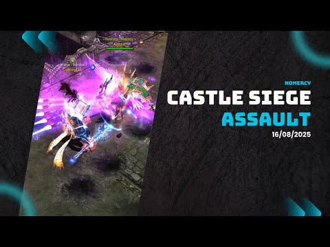 Castle Siege NoMercy - Back to Elf after years - 16 August 2025 - Global Mu Online - Alfheim