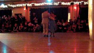 Milonga performance by Carlos Paredes and Diana Giraldo at All Night Milonga, April 11, 2009