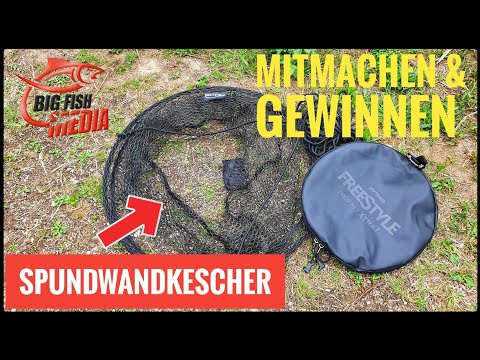 Unboxing & Gewinnen: Praktischer Spundwandkescher – Spro Freestyle Drop Net Xtra