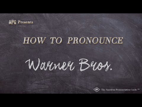 How to Pronounce Warner Bros. (Real Life Examples!)