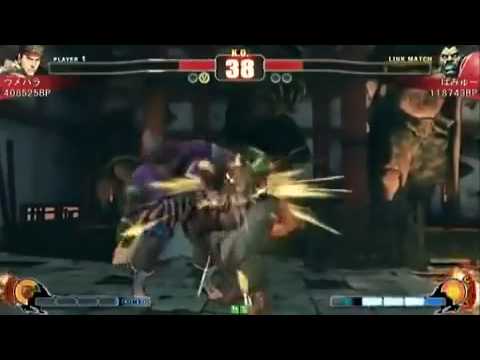 Street Fighter 4 Daigo (Ry) vs Pamyu (Ba) Nagoya Street Battle 13 Daigo Exhibition