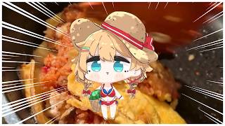 オムライス、無双して作った！【ホロライブ/赤井はあと】