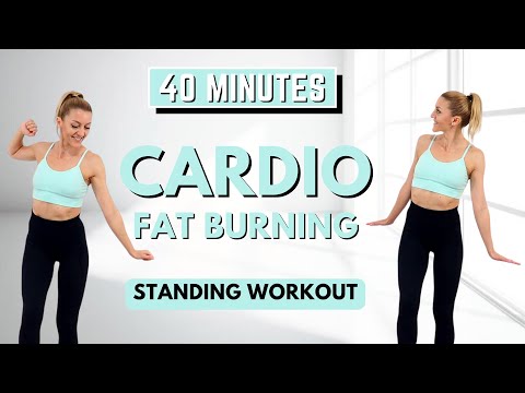 🔥40 Min FAT BURNING CARDIO🔥STEADY STATE CARDIO for WEIGHT LOSS🔥KNEE FRIENDLY🔥NO JUMPING🔥NO REPEATS🔥