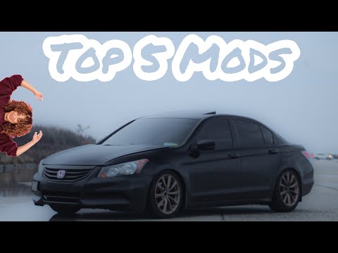 Top 5 Mods For Your Honda Accord (Best Honda Accord Mods!)