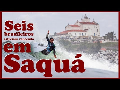 Seis brasileiros estreiam vencendo em Saquá. (14/5/2018)