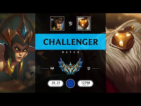 Challenger Match: Over 10.000 LP - EUW server Patch 25.21