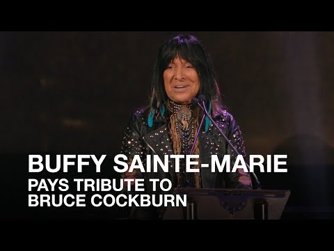 Thumbnail for Buffy Sainte-Marie presents Bruce Cockburn with award | 2017 Canadian Songwriters Hall of Fame by Buffy Sainte-Marie
