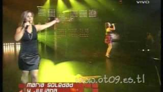 Operacion Triunfo 2009: Gala 2: Juliana y Soledad - I'ts raining men