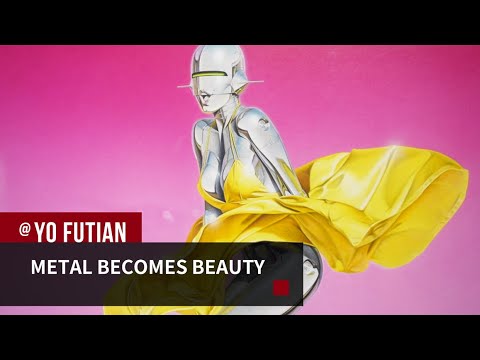 Sorayama's exhibition: when metal becomes beauty