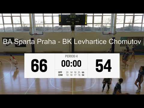 2022 0320 U19 _ BA Sparta Praha - BK Levhartice Chomutov