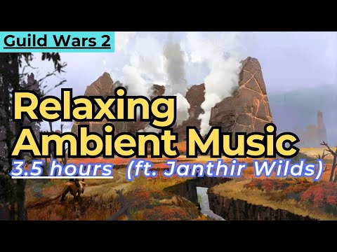 Relaxing Guild Wars 2 music (3 hours+) ft Janthir Wilds OST, chill gaming music GW2 soundtrack 길드워2