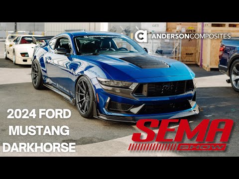 Anderson Composites // 2024 Ford Mustang Darkhorse at SEMA 2024