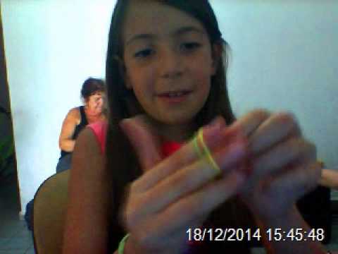 Como fazer uma Rainbow loom | Fabiola Barbosa