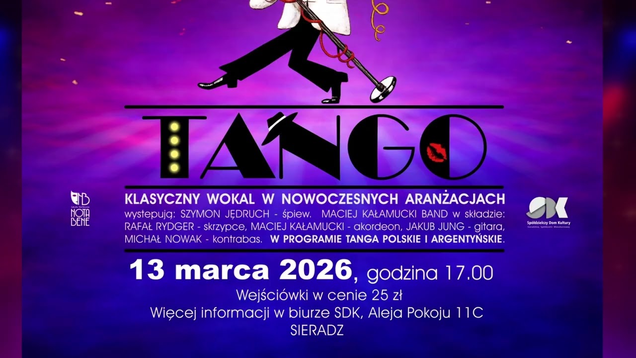 „Szymon poszedł w tango” | koncert w SDK