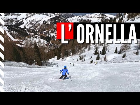Ornella Black Ski Run at Arabba Portavescovo: From Lambada to Tango on Skis in the Dolomites