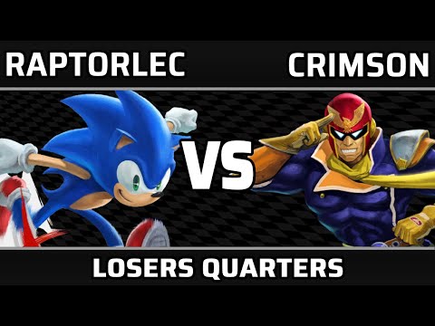 Raptorlec (Sonic) vs Crimson (Captain Falcon) - Extra-Life Charity Tournament Losers Quarters