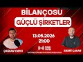 Bilançosu Güçlü Şirketler Canlı Yayın 3 Cybist Ile Bilanço Değerlendirmesi
