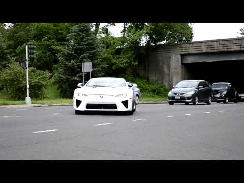 INCREDIBLE LF-A Acceleration + tunnel sound!!!