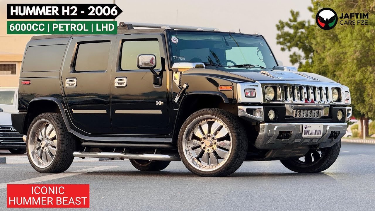 هامر H2 6.0L PETROL ENGINE | AUTOMATIC TRANSMISSION | 4WD | LEFT-HAND-DRIVE | 2006 video