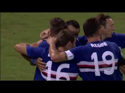 Il gol di Quagliarella - Sampdoria - Atalanta - 2-1 - Serie A TIM 2016/17