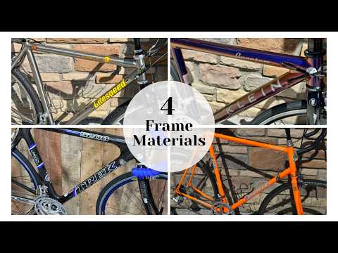 Carbon, Steel, Aluminum, or Titanium? Which Frame Material Should YOU Choose?