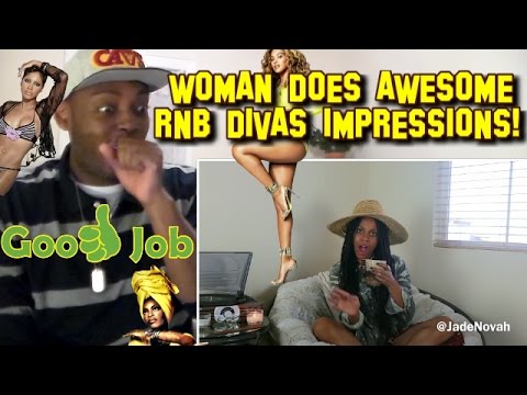 Killed It: Woman Does Perfect Impressions Of RnB Divas Singing Christmas Songs! REACTION!!!
