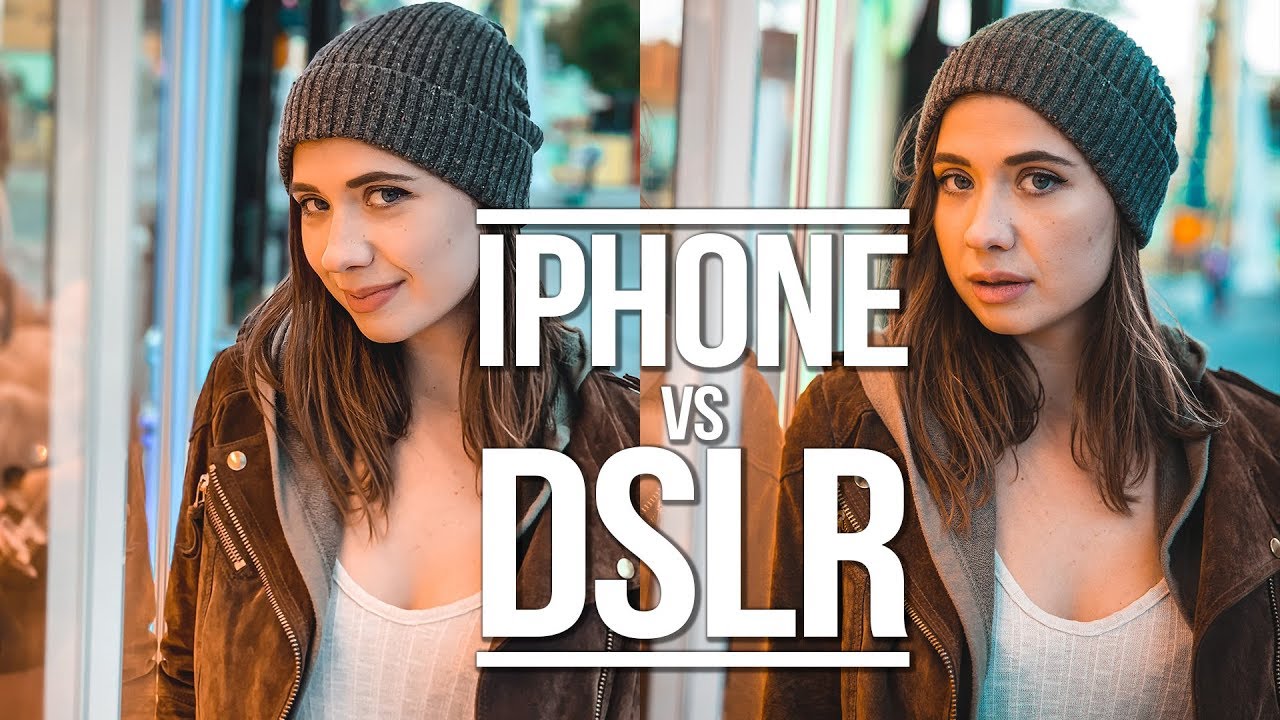 iPhone XS Max vs 8000$ Camera! Can you tell the difference?