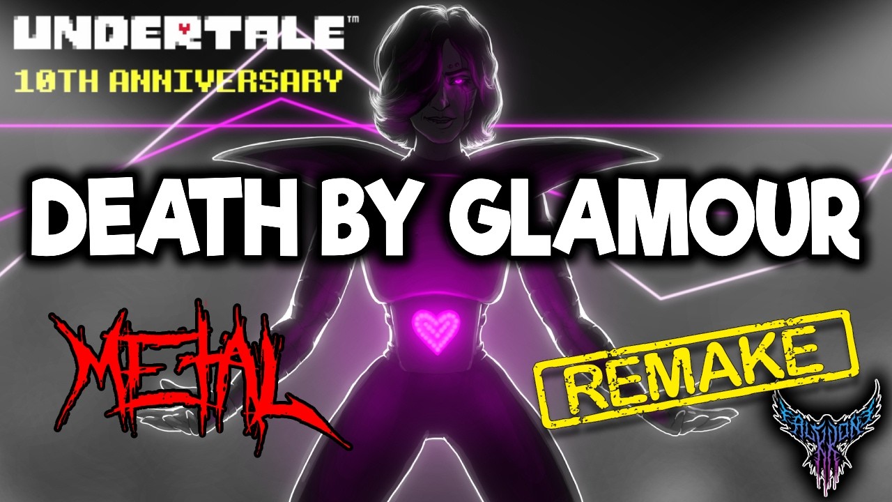 UNDERTALE Anniversary - Death by Glamour 【Intense Symphonic Metal Cover】