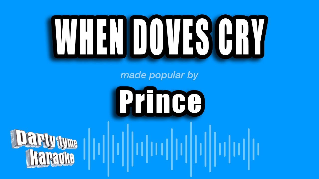 Prince - When Doves Cry (Karaoke Version)