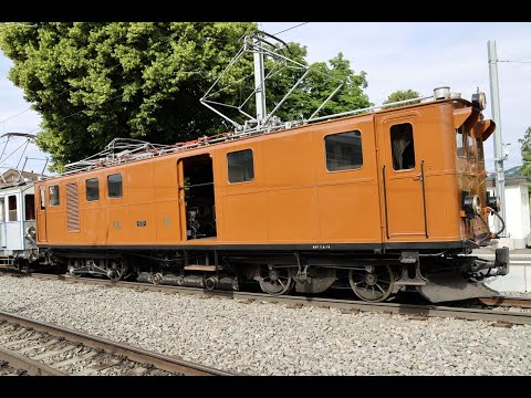 Chemin de fer-musée Blonay-Chamby / RhB in der Romandie mit Ex Berninalok BB Nr. 81, 15./16.06.2024