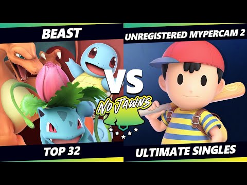 No Jawns 3 - Beast (Pokemon Trainer) Vs. Unregistered Hypercam 2 (Ness) Smash Ultimate - SSBU
