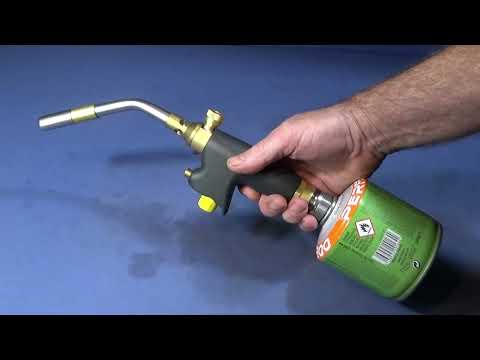 The Chinese Bernzomatic Type  Map or Mapp TS9000 Gas Torch