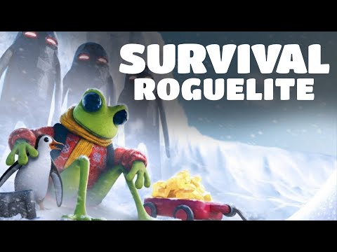 NEW SURVIVAL ROGUELITE! 🐸❄️ - Froggy Hates Snow FULL RUN!