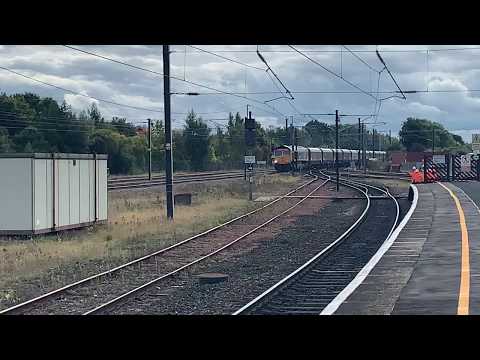 66723 “Chinook” passes Darlington | 4N80 Doncaster Down Decoy to North Blyth