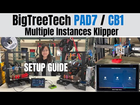 Multiple instances Klipper: BigTreeTech Pad 7 / CB1, low-cost Klipper solution for multiple printers