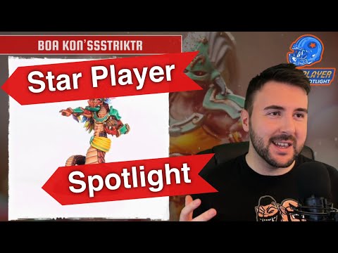 Boa Kon'Ssstriktr - Blood Bowl 2020 Star Player Spotlight (Bonehead Podcast)