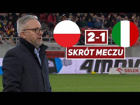 Polska - Włochy [2-1] skrót meczu | Magiczny rajd Faberskiego, wygrana ekipy Brzęczka | El. Euro U21