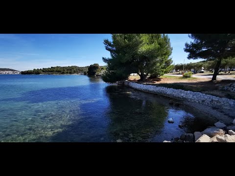 Campingplatz Plitka Vala Betina, Insel Murter / Dalmatien, Kroatien - Camping mit Boot