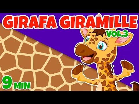 Girafa Giramille Vol. 3 - Giramille 9 min | Desenho Animado Musical